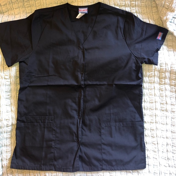 NWOT Set of 2 Cherokee Scrub Tops, Size Small - Picture 4 of 5